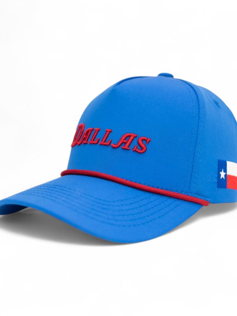 Dallas Performance Rope Hat - Blue/Red - Picture 2 of 4